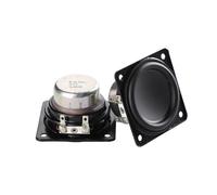 EZAGBPJK 2Pcs/sets 1.75 Inch Full Range Speaker 4 Ohm 15W Neodymium 48MM Loudspeaker Bluetooth Sqaure Speakers Home Sound Theater perfection