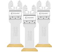 Ezarc 801108 3Pcs Multitool Blades Set Extra Long, For Wood Pvc Nails 120mm Long