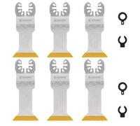 Ezarc 801109 Multitool Blades 6 Pcs Set Long For Wood Pvc Nails