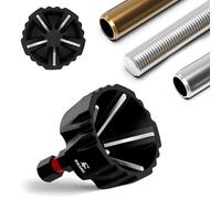 EZARC Deburring External Chamfer Tool, Tungsten Carbide Chamfering Drill Bit, Deburring Drill Bit, Remove Burr Tools Quick Release Shank Fits for 9/16"- 1-3/8"(14mm-35mm)