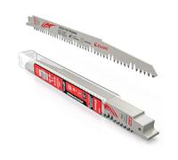 EZARC Reciprocating Saw Blade 225mm for Wood Pruning, Fleam Ground Teeth for Tree Trimming, Wet Wood Cutting, 10 Pieces