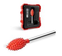 EZARC Rotary Burr for Wood, 1/8" Shaft, Tungsten Carbide Die Grinder Bits, 5/16" (7,9mm) Diameter X 9/16" (14,3mm) Length, Suitable for Woodworking