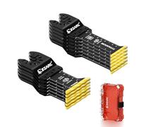 EZARC Titanium Bi-Metal Multi Tool Blades 70mm Extra-Long, 3-Pack (12, 44mm +70mm)