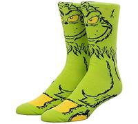 EZB Cartoon Christmas Film Crew Socks | Gift Idea for Men & Women | Size 4-9 | The Grinch