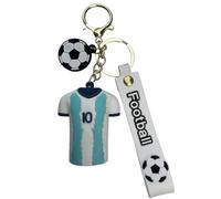 EZB Lionel Messi Football Keyring | Decorative Double Sided Keychain Gift Idea | Messi Argentina Keyring