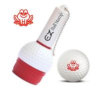 EZBallStamp Golf Ball Stamp - Red Sitting Frog