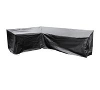 EZBreathe XL Left L Shape Sofa Cover in Black Cozy Bay Furniture Black One Size