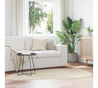 Ezbryzmatic Huarte Area Rugs Beige 140 x 200 cm Polyester Short Pile Non-Slip for Living Room Bedroom Hallway Decorative Flooring Runner with Easy Care