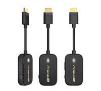 EZCast Pocket Prime Wireless HDMI Extender Kit - Dual Screen Streaming with 1 Transmitter & 2 Receivers, Plug & Play, 5GHz Wireless HDMI, 262FT Range, 1080P/60FPS for TV, Projector, Laptop & Gaming