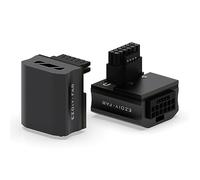 EZDIY-FAB 12VHPWR 12+4 Pin Angle Connector Power Adapter for RTX40' Series Graphics Card, Supports 600W Output, Comptatible to RTX4090,4080,4070ti -90 Degrees STD Type- Black