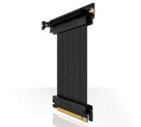 EZDIY-FAB [20cm PCIE 3.0 16x Extreme High Speed Riser Cable PCI Express Port GPU Extension Card-Right Angle Connector