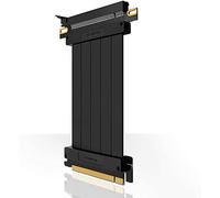 EZDIY-FAB [20cm PCIE 3.0 16x Extreme High Speed Riser Cable PCI Express Port GPU Extension Card-Straight Connector