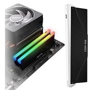 EZDIY-FAB 5V ARGB Memory RAM Cooler DDR Heatsink for DIY PC Game MOD DDR3 DDR4-1 Pack