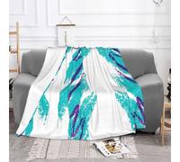 EZDLOWVBA 90'S Cup Design Print Fleece Throw Blanket For Couch Sofa Bed, Cozy Fuzzy Soft Lightweight Warm Blankets For All Seasons