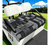 EZDLOWVBA Abstract Gray Print Golf Cart Seat Covers Club Car Seat Blanket Protector Golf Cart Accessory Decoration Fits Most Club Cars Golf Carts