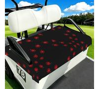 EZDLOWVBA Art Ladybug Tracks Print Golf Cart Seat Covers Club Car Seat Blanket Protector Golf Cart Accessory Decoration Fits Most Club Cars Golf Carts