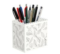 EZDLOWVBA Basil Thyme Dill & Rosemary Print Personalised Building Blocks Pencil Holder For Office School And Home Creative Craft Decorations Desk Decor Mini Building Block Toy(1pcs)