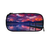 EZDLOWVBA Beautiful Clouds Print Pencil Cases Boys Girls Lovely Pencilcase with Zip Organizer for Students Pencil Case for Daughter Son Desk Pencil Pouch