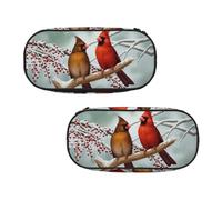 EZDLOWVBA Birds Print Pencil Cases Boys Girls Lovely Pencilcase with Zip Organizer for Students Pencil Case for Daughter Son Desk Pencil Pouch