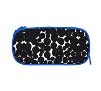 EZDLOWVBA Black White Polka Dots Print Pencil Cases Boys Girls Lovely Pencilcase with Zip Organizer for Students Pencil Case for Daughter Son Desk Pencil Pouch