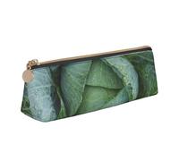 EZDLOWVBA Bright Cabbage Print Cute Pencil Case for Girls Boys,Leather Stationery Organizer Box School Office Supplies Case