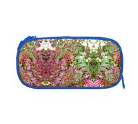 EZDLOWVBA Burning Bush with Red Berries Print Pencil Cases Boys Girls Lovely Pencilcase with Zip Organizer for Students Pencil Case for Daughter Son Desk Pencil Pouch