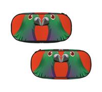 EZDLOWVBA Cartoon Pigeon Print Pencil Cases Boys Girls Lovely Pencilcase with Zip Organizer for Students Pencil Case for Daughter Son Desk Pencil Pouch