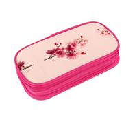 EZDLOWVBA Cherry Blossoms Print Pencil Cases Boys Girls Lovely Pencilcase with Zip Organizer for Students Pencil Case for Daughter Son Desk Pencil Pouch