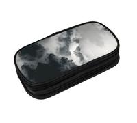 EZDLOWVBA Cloud and Mist Print Pencil Cases Boys Girls Lovely Pencilcase with Zip Organizer for Students Pencil Case for Daughter Son Desk Pencil Pouch