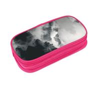 EZDLOWVBA Cloud and Mist Print Pencil Cases Boys Girls Lovely Pencilcase with Zip Organizer for Students Pencil Case for Daughter Son Desk Pencil Pouch