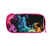EZDLOWVBA Colorful Smoke Print Pencil Cases Boys Girls Lovely Pencilcase with Zip Organizer for Students Pencil Case for Daughter Son Desk Pencil Pouch