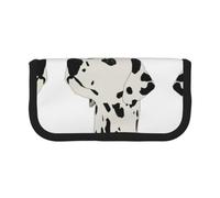 EZDLOWVBA Dalmatian Print Pencil Case for Student Teens Adults Pencil Bag Case Kids Pencil Box Storage Bags Girls Pen Pouch Big Capacity
