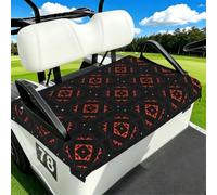 EZDLOWVBA Decorative Art Print Golf Cart Seat Covers Club Car Seat Blanket Protector Golf Cart Accessory Decoration Fits Most Club Cars Golf Carts