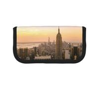 EZDLOWVBA Empire State Building Print Pencil Case for Student Teens Adults Pencil Bag Case Kids Pencil Box Storage Bags Girls Pen Pouch Big Capacity