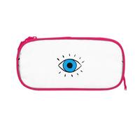 EZDLOWVBA Evil Eye Print Pencil Cases Boys Girls Lovely Pencilcase with Zip Organizer for Students Pencil Case for Daughter Son Desk Pencil Pouch