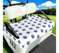 EZDLOWVBA Evil Eyes Print Golf Cart Seat Covers Club Car Seat Blanket Protector Golf Cart Accessory Decoration Fits Most Club Cars Golf Carts