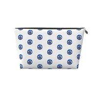 EZDLOWVBA Evil Eyes Print Makeup Bag Cosmetic Bag for Purse Travel Make Up Organizer for Handbag,Waterproof Beauty Pouch for Women and Girls
