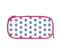 EZDLOWVBA Evil Eyes Print Pencil Cases Boys Girls Lovely Pencilcase with Zip Organizer for Students Pencil Case for Daughter Son Desk Pencil Pouch