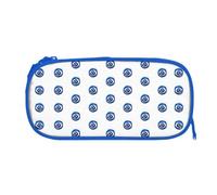 EZDLOWVBA Evil Eyes Print Pencil Cases Boys Girls Lovely Pencilcase with Zip Organizer for Students Pencil Case for Daughter Son Desk Pencil Pouch