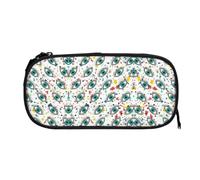 EZDLOWVBA Evil Eyes Print Pencil Cases Boys Girls Lovely Pencilcase with Zip Organizer for Students Pencil Case for Daughter Son Desk Pencil Pouch
