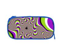 EZDLOWVBA Fantasy Sci-Fi Dizziness Print Pencil Cases Boys Girls Lovely Pencilcase with Zip Organizer for Students Pencil Case for Daughter Son Desk Pencil Pouch