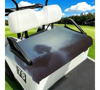 EZDLOWVBA Fog Print Golf Cart Seat Covers Club Car Seat Blanket Protector Golf Cart Accessory Decoration Fits Most Club Cars Golf Carts