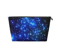 EZDLOWVBA Galaxy Stars Print Makeup Bag Cosmetic Bag for Purse Travel Make Up Organizer for Handbag,Waterproof Beauty Pouch for Women and Girls