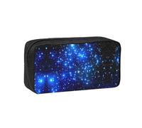 EZDLOWVBA Galaxy Stars Print Portable Student Kids Pencil Case Pen Bag Durable Stationery Pouch,Capacity Bag Pouch Holder