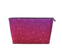 EZDLOWVBA Gradient Sequin Sparkle Print Makeup Bag Cosmetic Bag for Purse Travel Make Up Organizer for Handbag,Waterproof Beauty Pouch for Women and Girls
