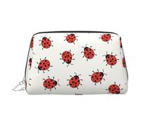 EZDLOWVBA Infinite Speckled Pattern Print Women Travel Cosmetic Bag Organizer Zipper Makeup Bags Pouch Toiletry,Lightweight Leather Makeup Bag