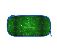 EZDLOWVBA Merry Christmas Print Pencil Cases Boys Girls Lovely Pencilcase with Zip Organizer for Students Pencil Case for Daughter Son Desk Pencil Pouch