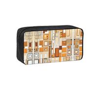 EZDLOWVBA Mid Century Modern Print Pencil Case for Boys Girls Secondary School Pen Holder for Kids Girls Pen Pouch Pencil Bag Office College Stationery