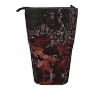 EZDLOWVBA Outfitter Tuff Camo Print Stationery Bag for Boys & Girls, Stand Pencil Holder, Zip Pencil Case, Telescopic Case, Students & Office Middle School