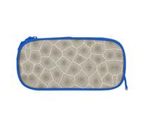 EZDLOWVBA Petoskey Stone Print Pencil Cases Boys Girls Lovely Pencilcase with Zip Organizer for Students Pencil Case for Daughter Son Desk Pencil Pouch